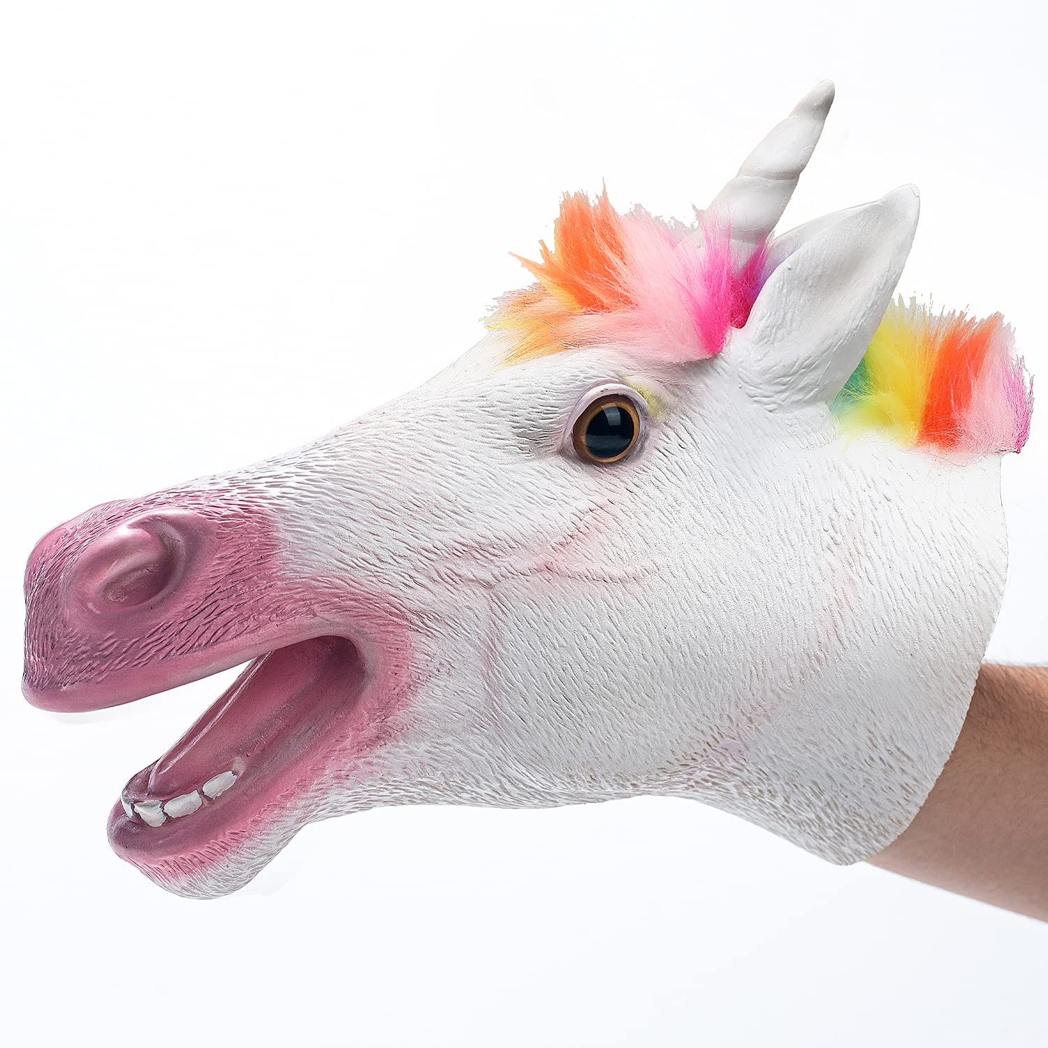 Buy Yolococa Unicorn Puppet Hand Puppets Realistic Soft Latex